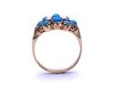 9ct Cultured Pearl & Turquoise Ring