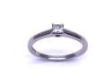 Platinum Diamond Solitaire Ring