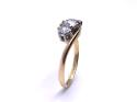 18ct Yellow Gold Diamond 3 Stone Ring