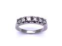 Platinum Diamond 6 Stone Ring