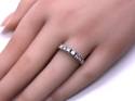 Platinum Diamond 6 Stone Ring