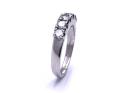 Platinum Diamond 6 Stone Ring