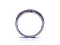 Platinum Diamond Wishbone Ring