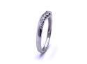 Platinum Diamond Wishbone Ring
