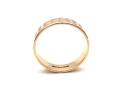 9ct Yellow Gold Patterned Wedding Ring