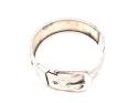 Silver Buckle Bangle
