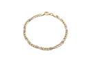 9ct 2 Colour Fancy Bracelet