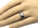 Tungsten Carbide Swirl Ring 7mm