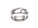 Tungsten Carbide Swirl Ring 7mm