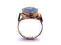 9ct Synthetic Opal Doublet Ring