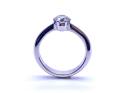 18ct White Gold Diamond Solitaire Ring