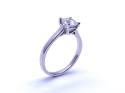 Platinum Diamond Solitaire Ring 1.00ct