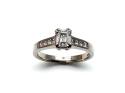 Platinum Diamond Solitaire Ring 0.50ct