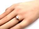18ct Yellow Gold Diamond Solitaire Ring