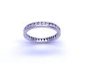 Platinum Diamond Full Eternity Ring