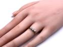 18ct Yellow Gold Diamond 3 Stone Ring