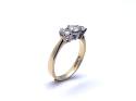 18ct Yellow Gold Diamond 3 Stone Ring