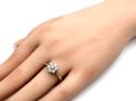 9ct Yellow Gold Diamond Cluster Ring