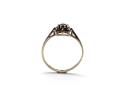 9ct Yellow Gold Garnet Cluster Ring