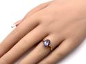18ct Yellow Gold Tanzanite Ring