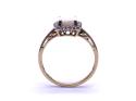 9ct Opal & Diamond Ring