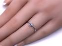 18ct Sapphire & Diamond Ring