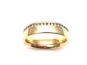18ct Diamond Set Wedding Ring