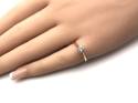 9ct Yellow Gold CZ Solitaire Ring