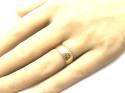 18ct Patterned Wedding Ring 7.5mm