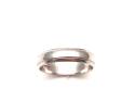 9ct White Gold Wedding Ring 4mm