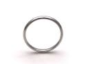 Platinum Plain Wedding Ring 2mm