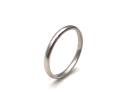 Platinum Plain Wedding Ring 2mm