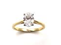 18ct Laboratory Grown Diamond Solitaire Ring 1.07