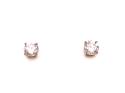 Platinum Laboratory Grown Diamond Earrings 0.86ct
