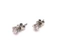 Platinum Laboratory Grown Diamond Earrings 0.86ct