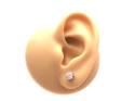 Platinum Laboratory Grown Diamond Earrings 0.86ct