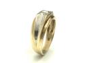 9ct CZ Gents Style Ring