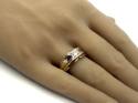 9ct CZ Gents Style Ring