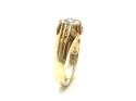 9ct Yellow Gold Diamond Solitaire Ring
