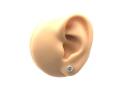 Platinum Laboratory Grown Diamond Earrings 1.40ct