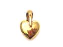9ct Yellow Gold Diamond Heart Pendant