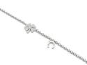 Silver Good Luck Bracelet