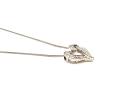 9ct Diamond Heart Pendant & Chain