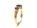 18ct Sapphire & Diamond Eternity Ring