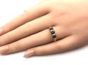18ct Sapphire & Diamond Eternity Ring
