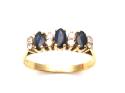18ct Sapphire & Diamond Eternity Ring