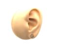 9ct Diamond Heart Stud Earrings