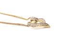 9ct Diamond Heart Pendant & Chain