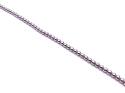 Silver Beaded Bracelet 7 1/2 Inch