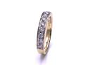 9ct Yellow Gold Diamond Eternity Ring 0.50ct